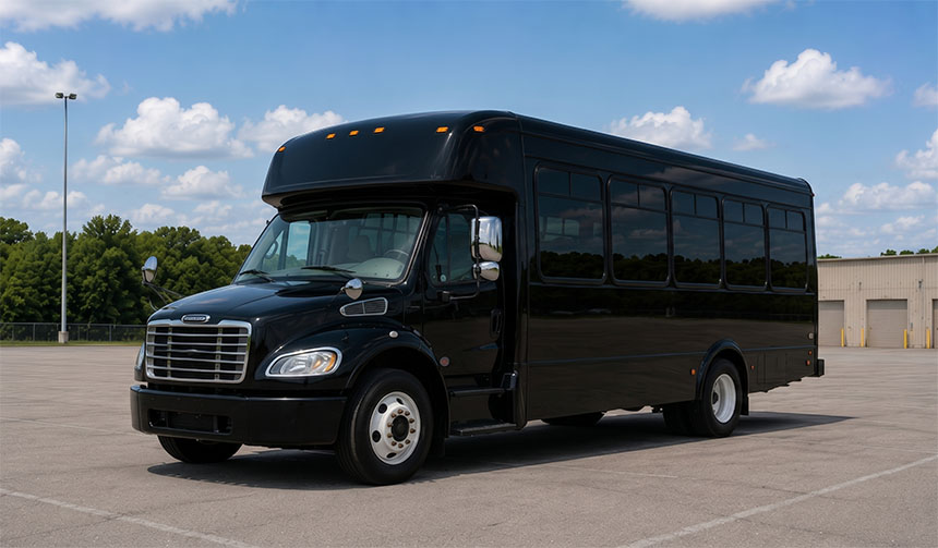 18-passenger minibus available for charter in New Carlisle, IN