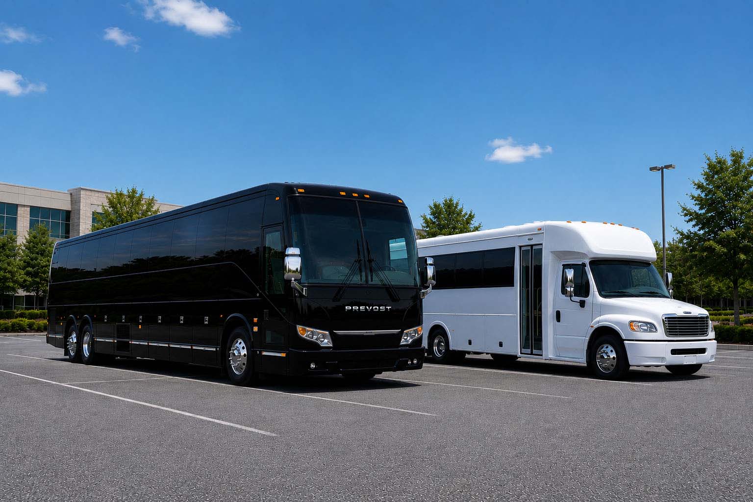 Charter bus rental in New Carlisle, IN